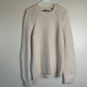Vince. Men Fisherman Style Crewneck Sweater